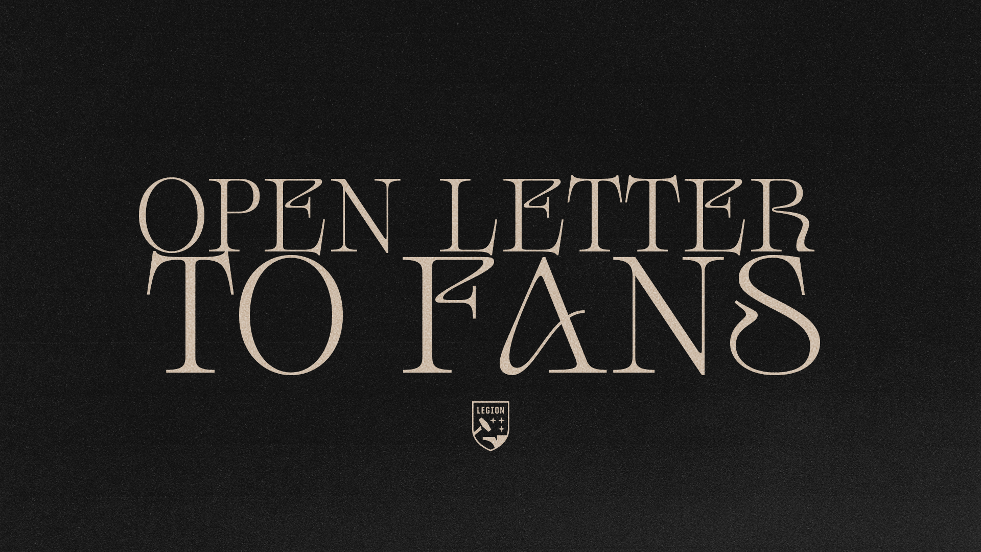 A Letter from Legion FC President & GM Jay Heaps - Birmingham Legion FC