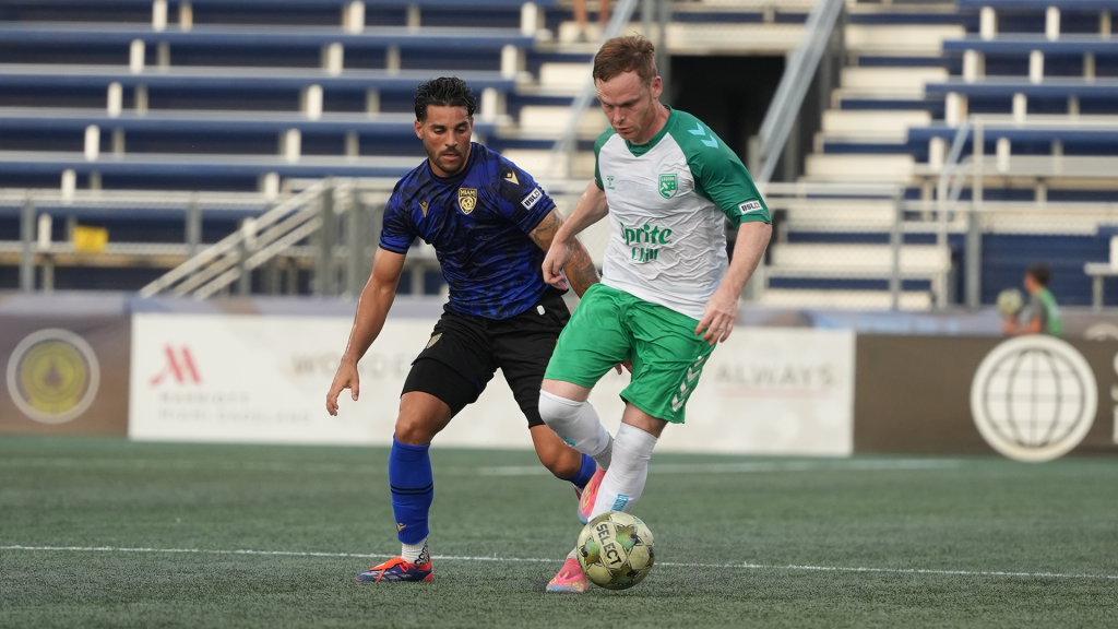 Tyler Pasher had a hand in both goals in Birmingham Legion FC's 2-1 win over Miami FC on Saturday.