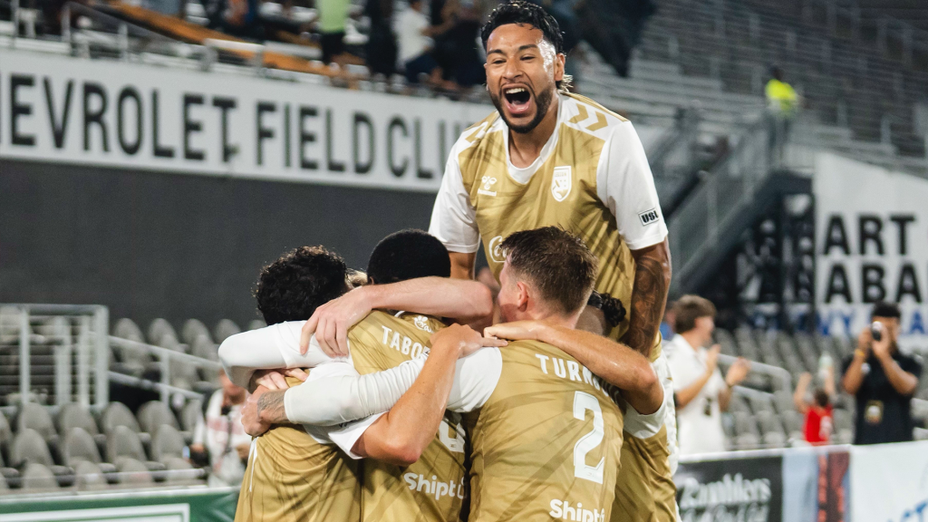 Sebastian Tregarthen scored a goal in the last moments of stoppage time to deliver Birmingham Legion FC a signature win on Saturday night.