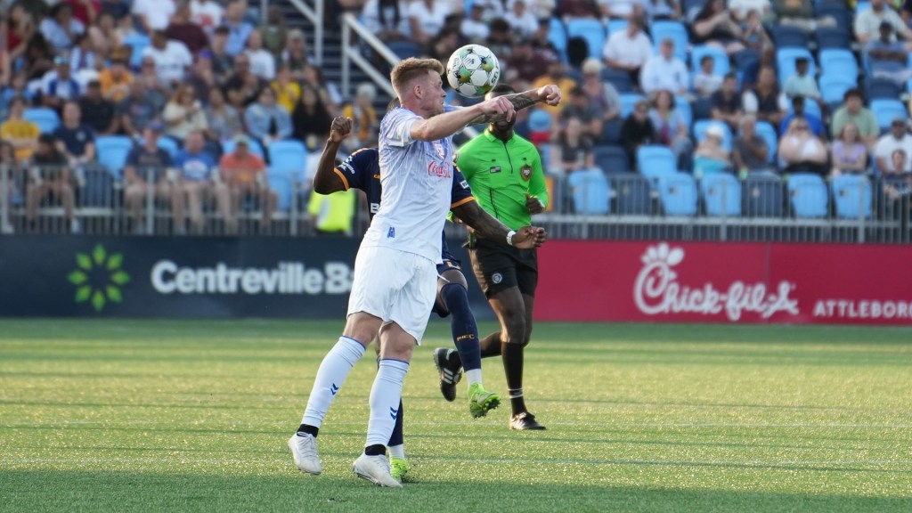 Birmingham Legion FC defender Stephen Turnbull marked his return to Rhode Island FC with a key assist in a 1-1 draw on July 5.