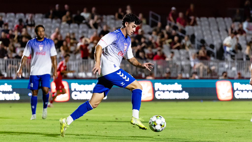 Sebastian Tregarthen notched a goal and an assist in Birmingham Legion FC's 3-3 draw at Phoenix Rising FC.