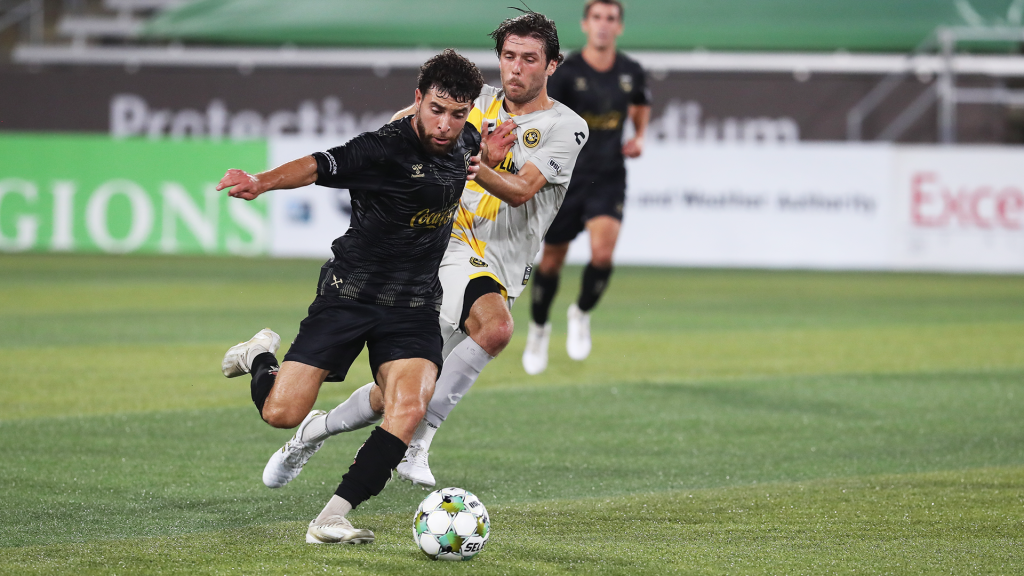 After taking a first half lead, Birmingham Legion FC sees out a 1-1 draw at home against Pittsburgh Riverhounds SC