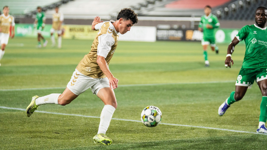 After picking up an assist against Hartford Athletic, Birmingham Legion FC forward Sebastian Tregarthen was named to the USL Championship Team of the Week.